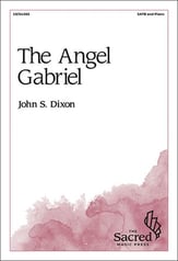 The Angel Gabriel SATB choral sheet music cover